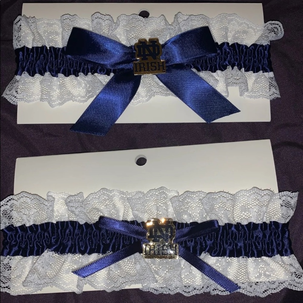 Notre Dame garters